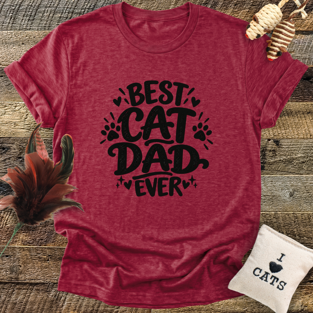 Best Cat Dad Ever T-Shirt