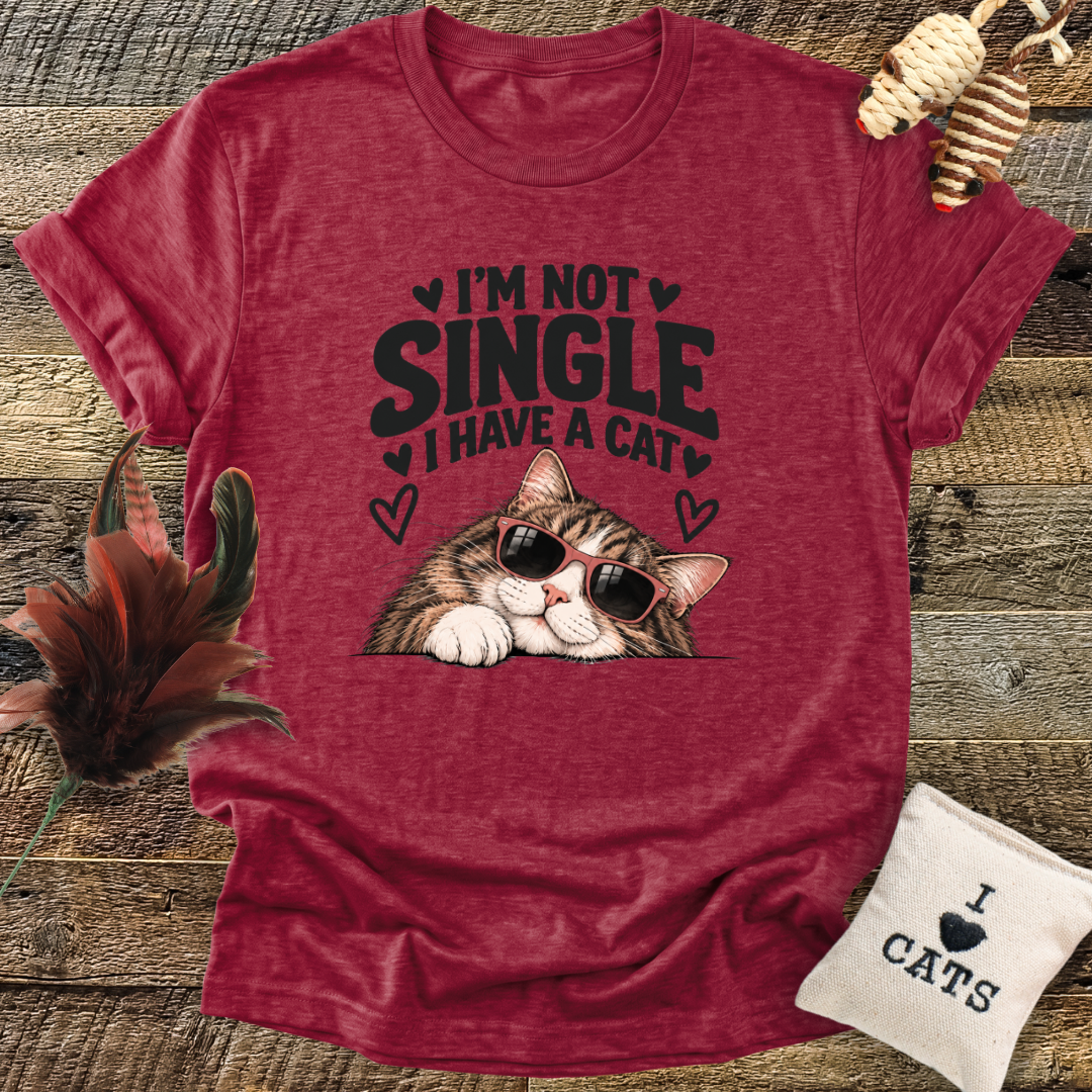 I'm Not Single (Cat) T-Shirt