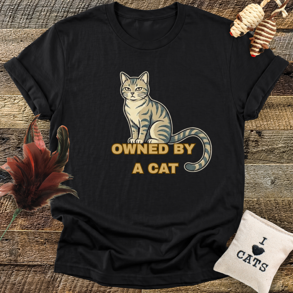 Owned By A Cat T-Shirt
