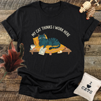My Cat Thinks I Work Here T-Shirt