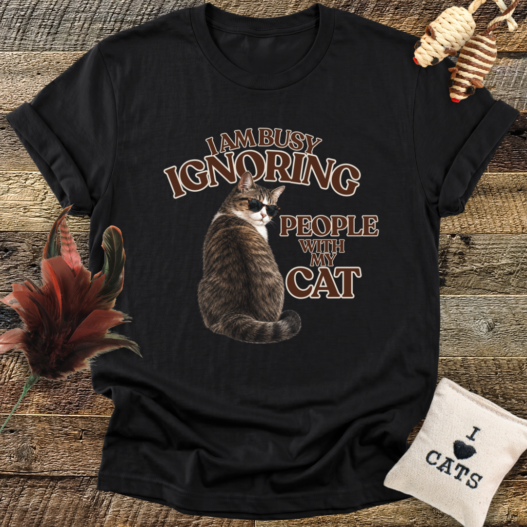 Ignoring People (Cats) T-Shirt