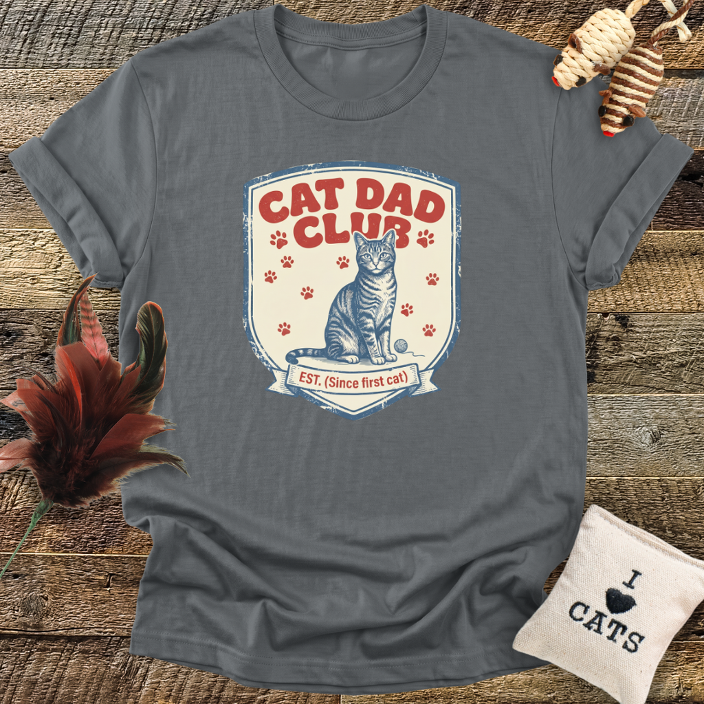 Cat Dad Club T-Shirt