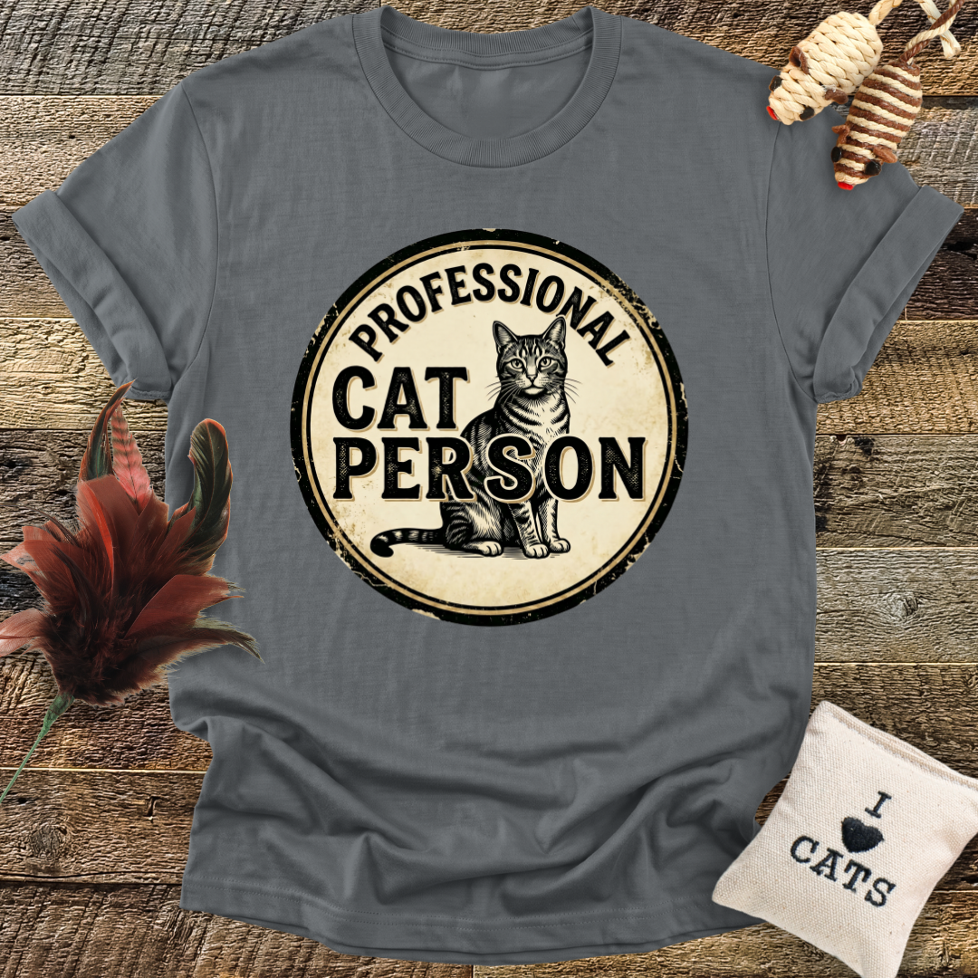 Professional Cat Person T-Shirt