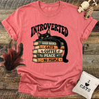 Introverted Cat T-Shirt