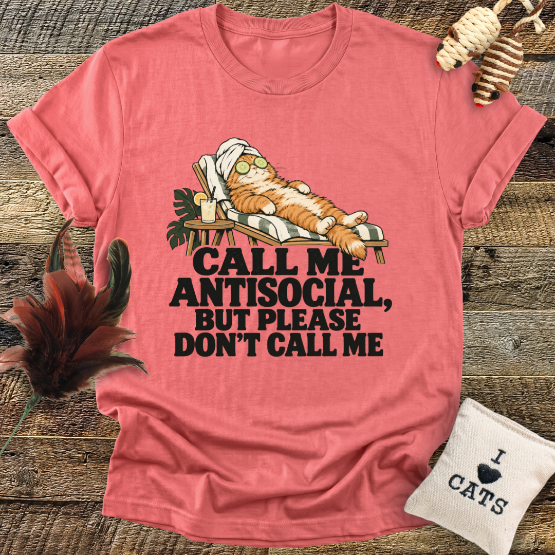 Call Me Antisocial T-Shirt