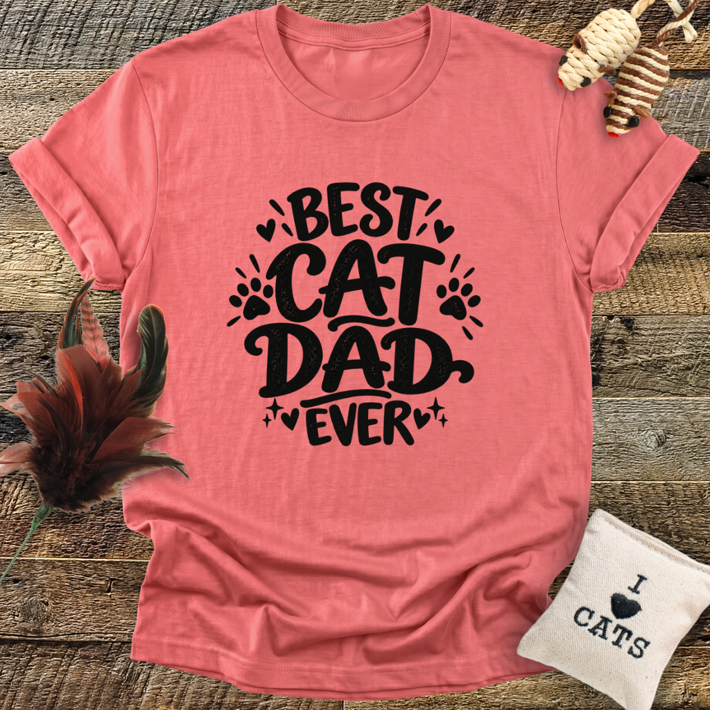 Best Cat Dad Ever T-Shirt