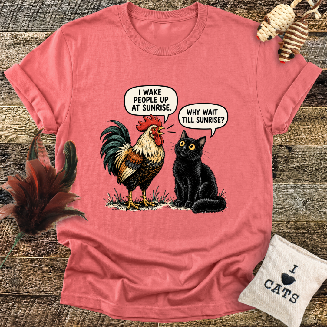 Wakeup Call (Cat) T-Shirt