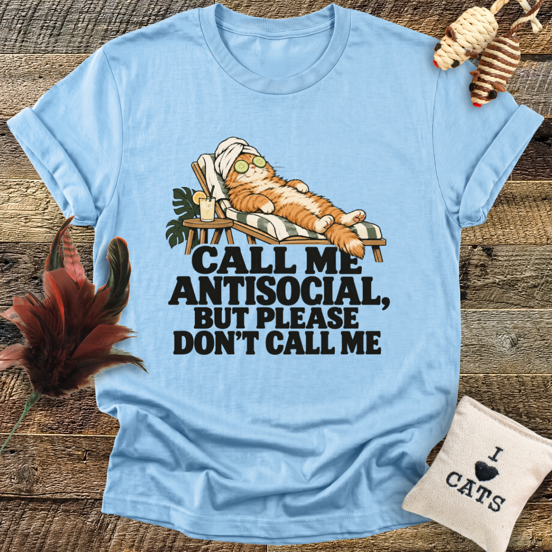 Call Me Antisocial T-Shirt