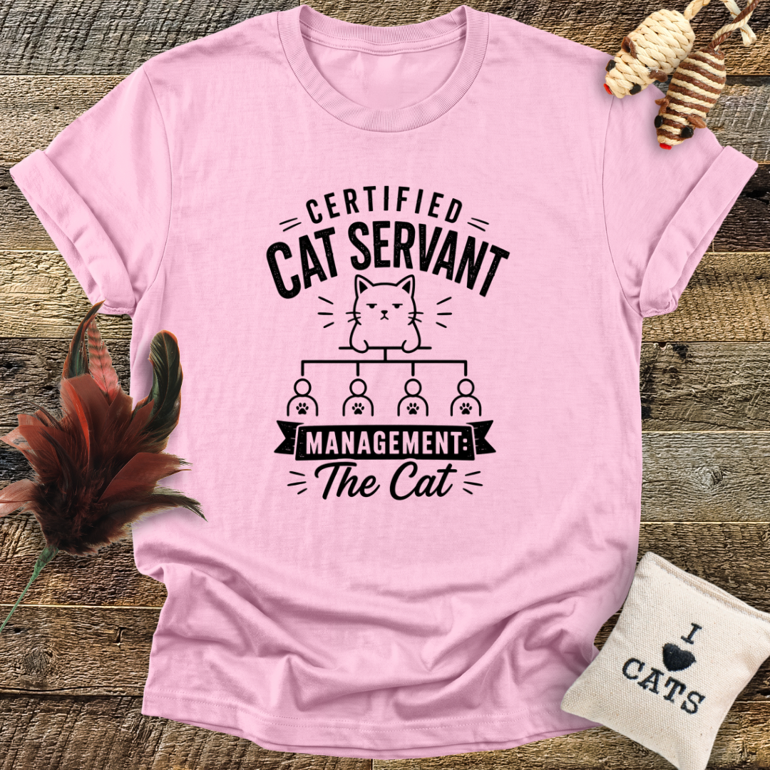 Certified Cat Servant, Management: The Cat T-Shirt