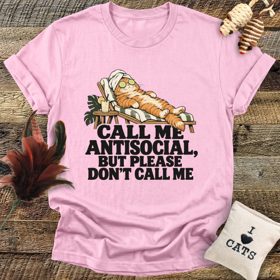 Call Me Antisocial T-Shirt