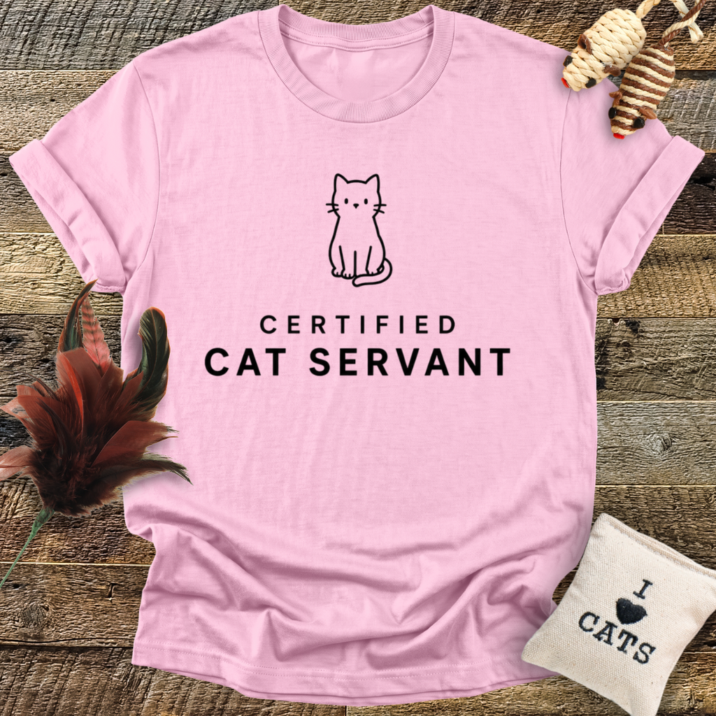 Certified Cat Servant T-Shirt