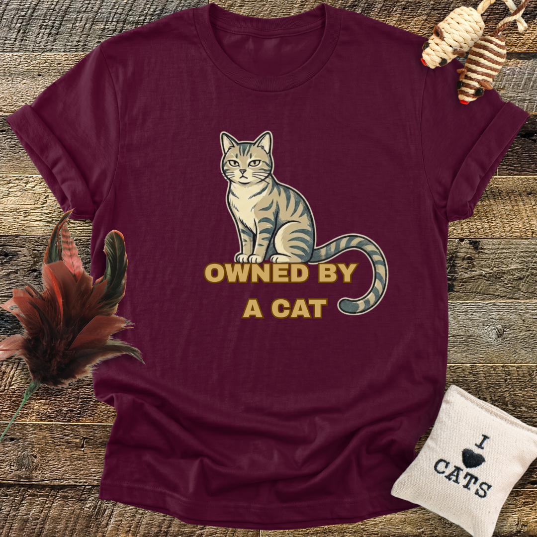 Owned By A Cat T-Shirt