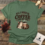 All I Need Is Coffee And My Cat T-Shirt