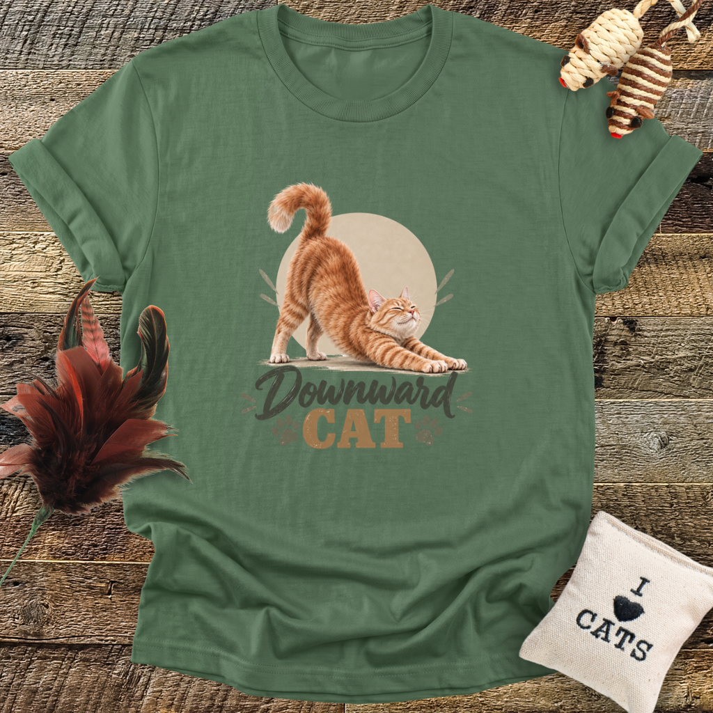 Downward Cat T-Shirt