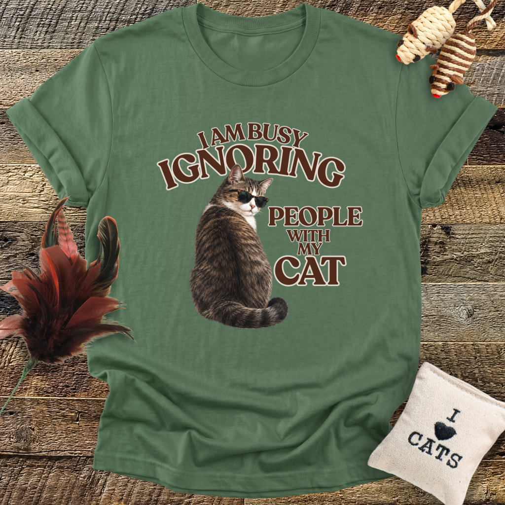 Ignoring People (Cats) T-Shirt