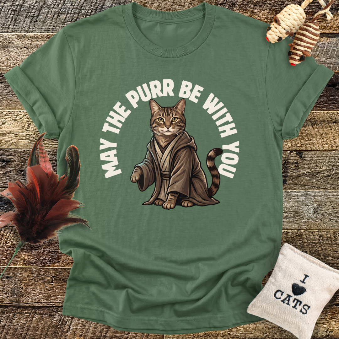 May The Purr Be With You T-Shirt