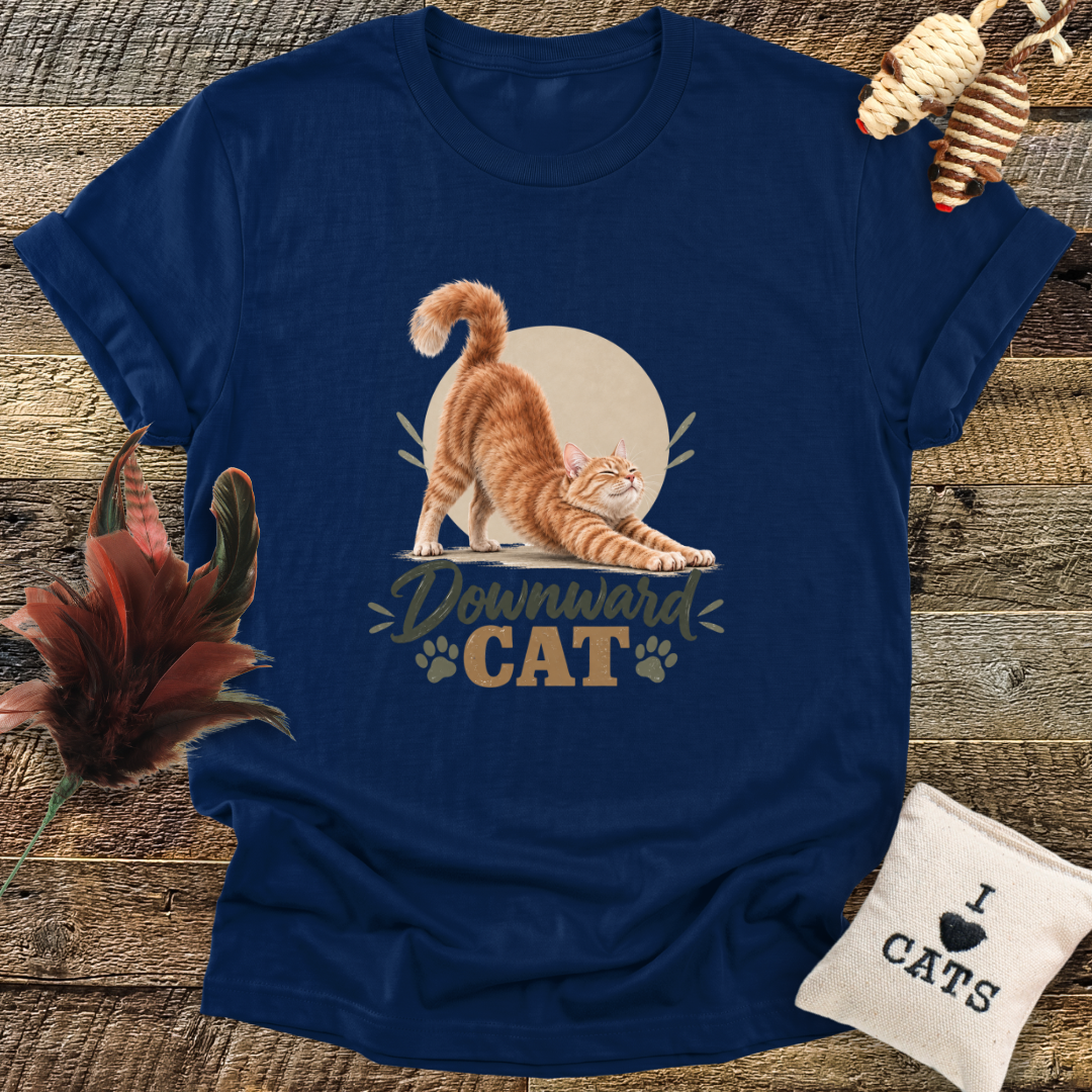 Downward Cat T-Shirt