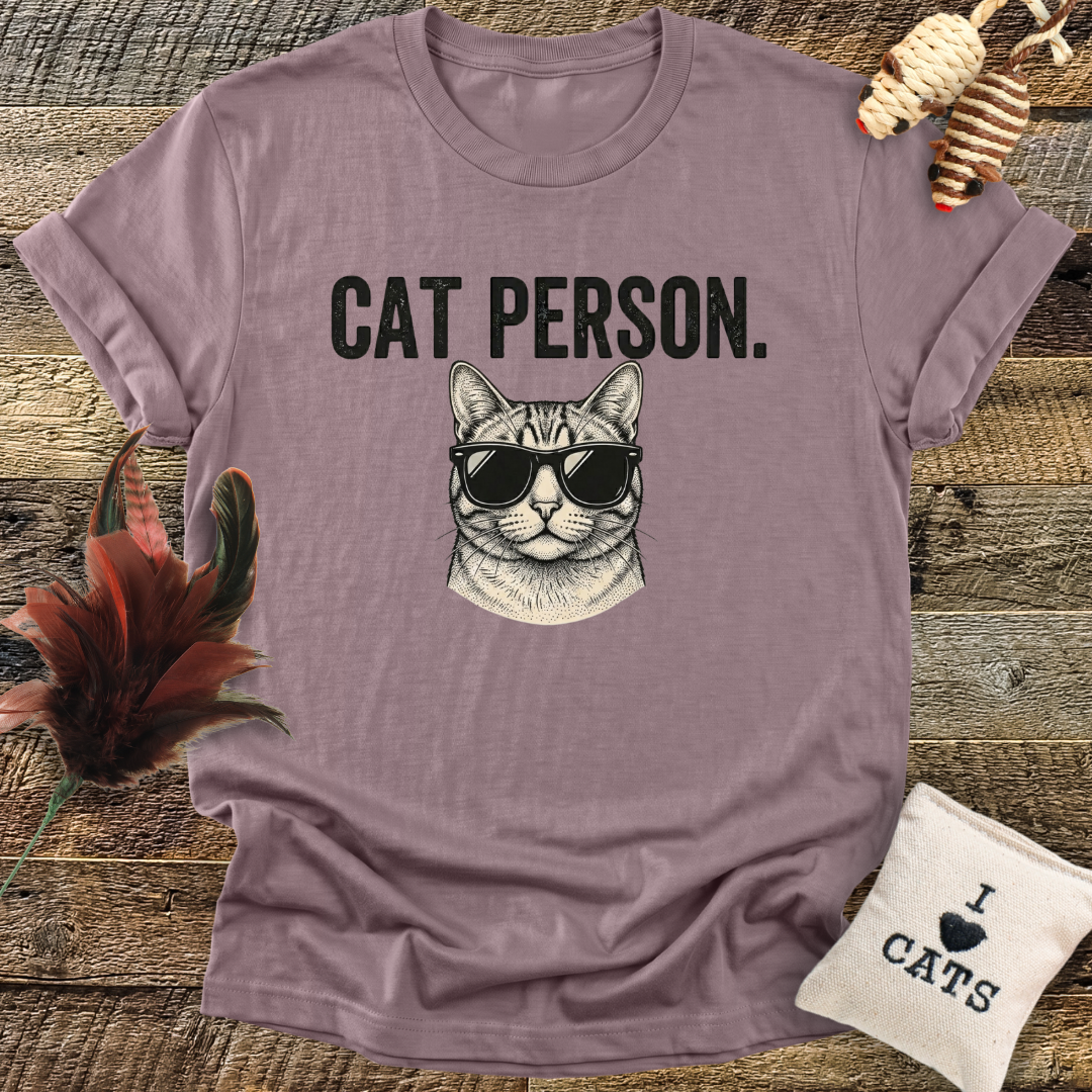 Cat Person. T-Shirt