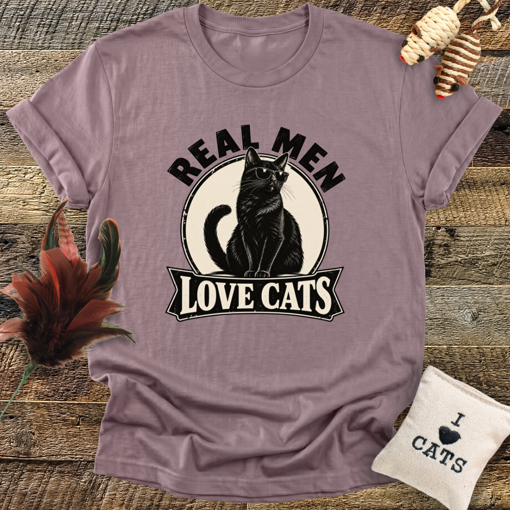 Real Men Love Cats T-Shirt