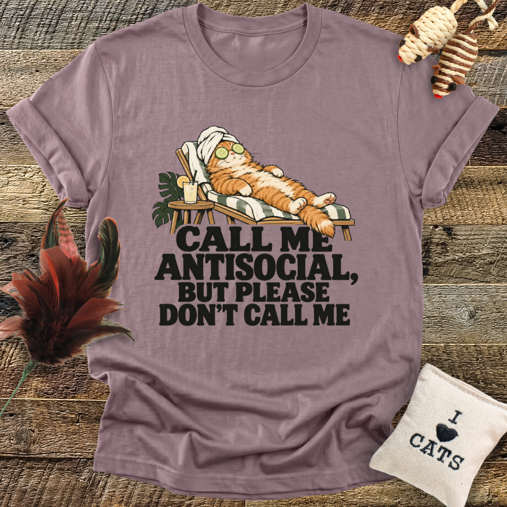 Call Me Antisocial T-Shirt