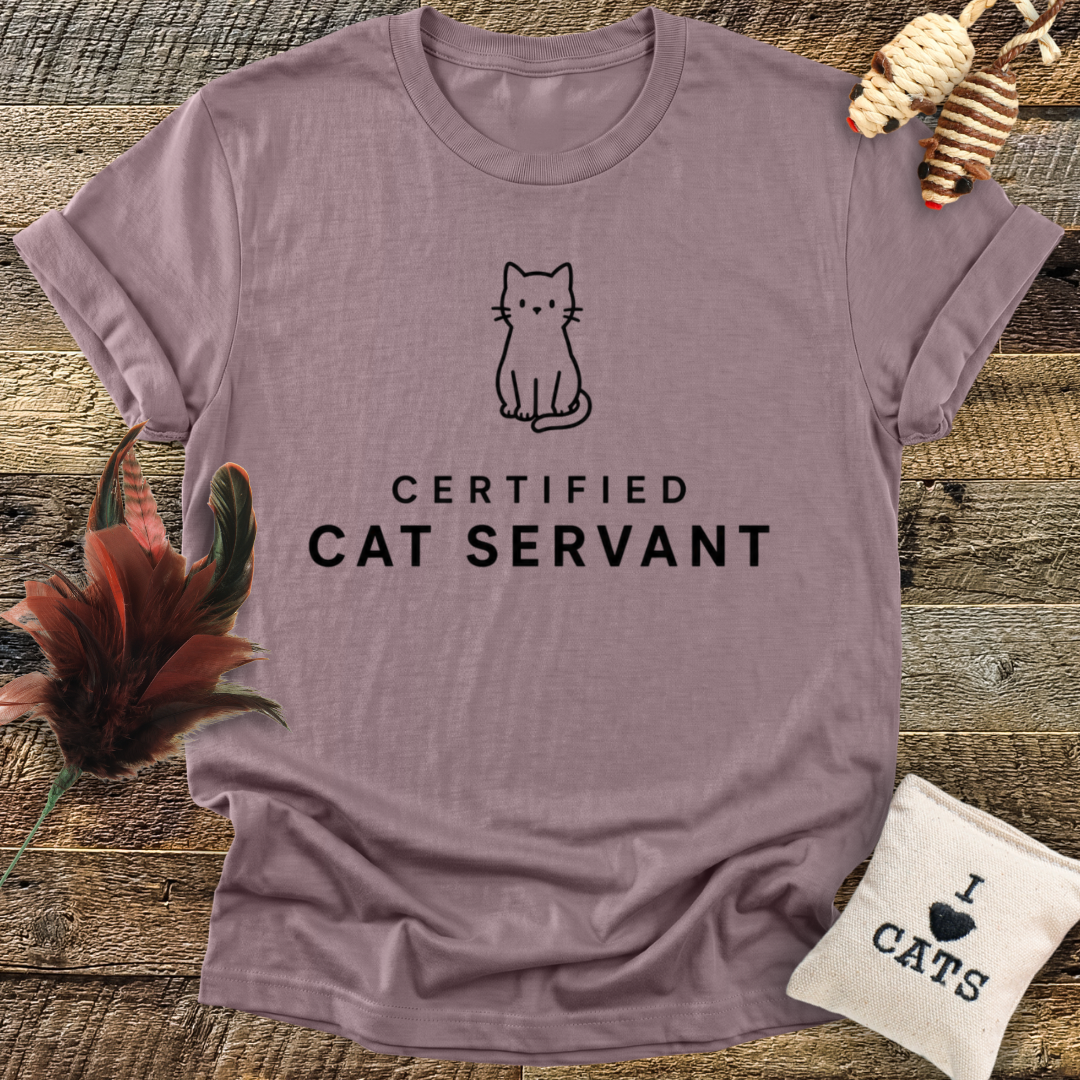 Certified Cat Servant T-Shirt