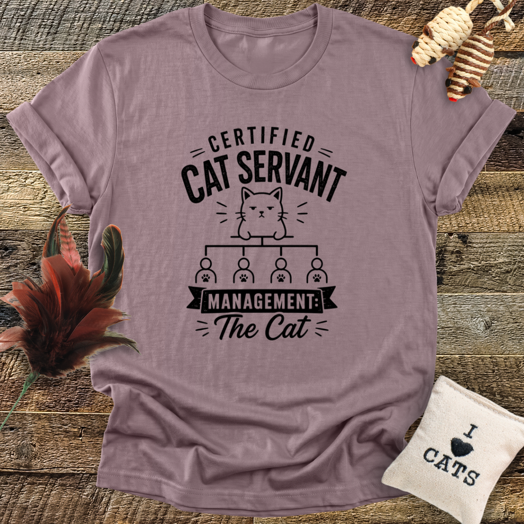 Certified Cat Servant, Management: The Cat T-Shirt