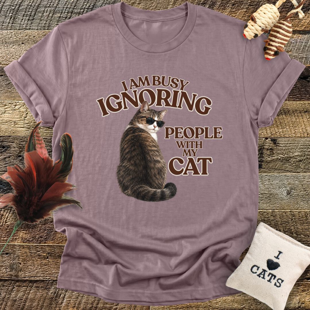 Ignoring People (Cats) T-Shirt