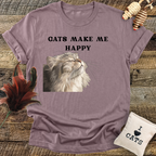 Cats Make Me Happy T-Shirt