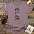 Certified Cat Servant With Crown T-Shirt