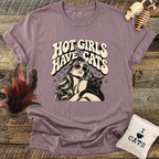 Hot Girls Have Cats T-Shirt