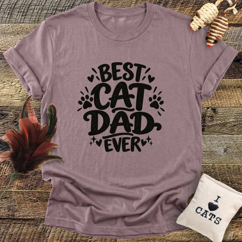 Best Cat Dad Ever T-Shirt