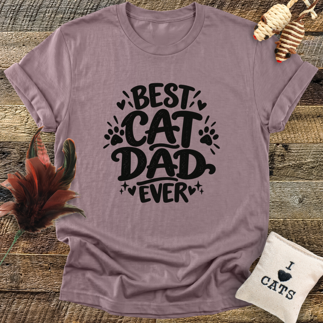 Best Cat Dad Ever T-Shirt
