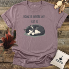 Home Is Where My Cat Is T-Shirt