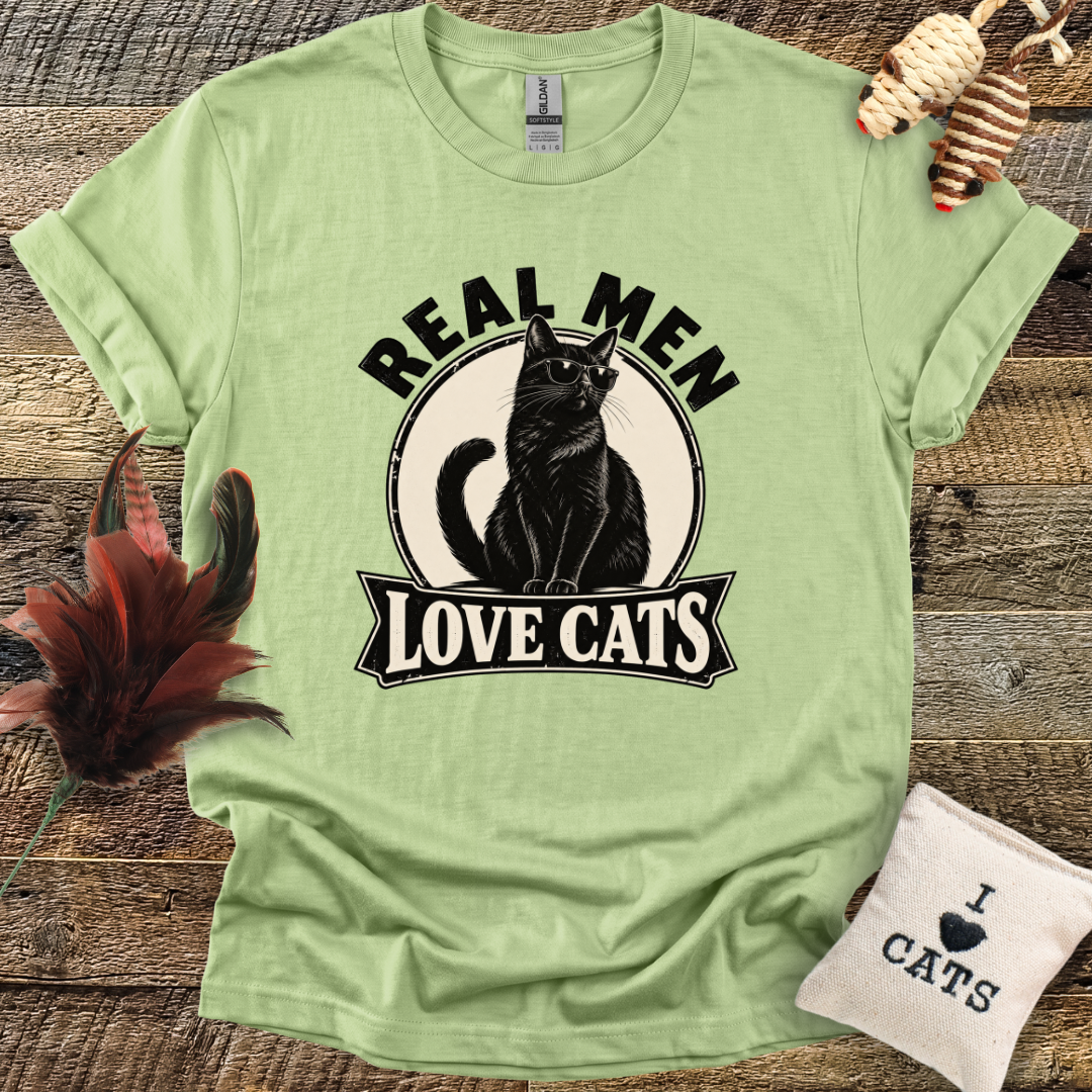 Real Men Love Cats T-Shirt