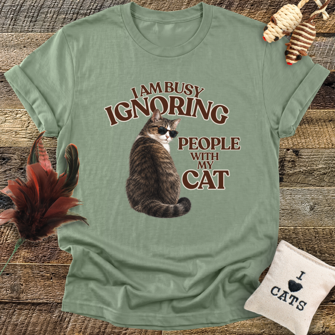 Ignoring People (Cats) T-Shirt