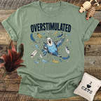 Overstimulated Budgie T-Shirt