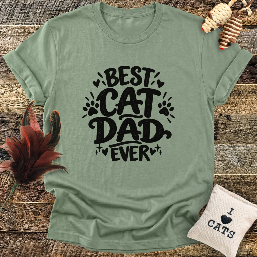 Best Cat Dad Ever T-Shirt