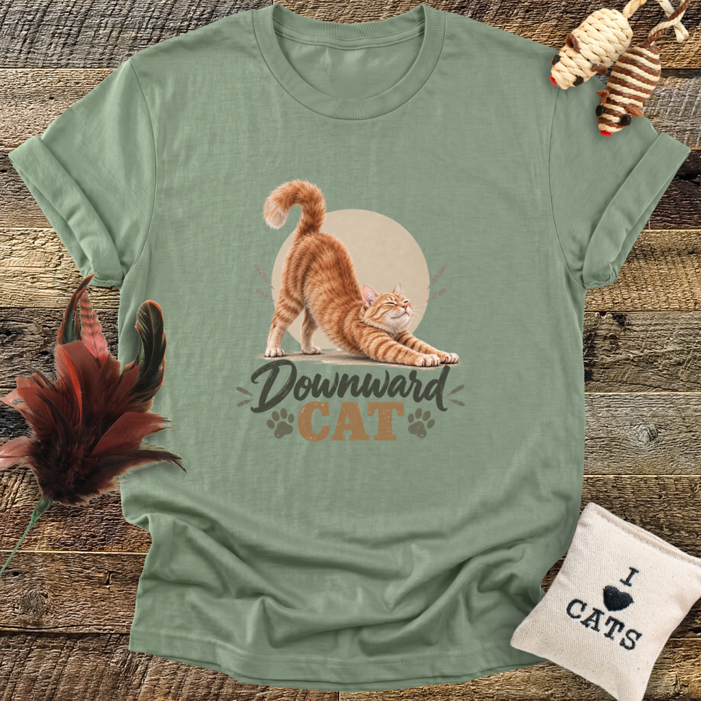 Downward Cat T-Shirt