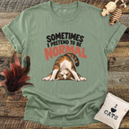Sometimes I Pretend To Be Normal (Cats) T-Shirt
