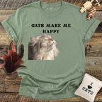 Cats Make Me Happy T-Shirt