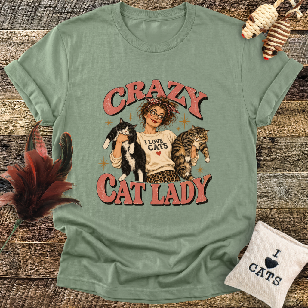 Crazy Cat Lady T-Shirt