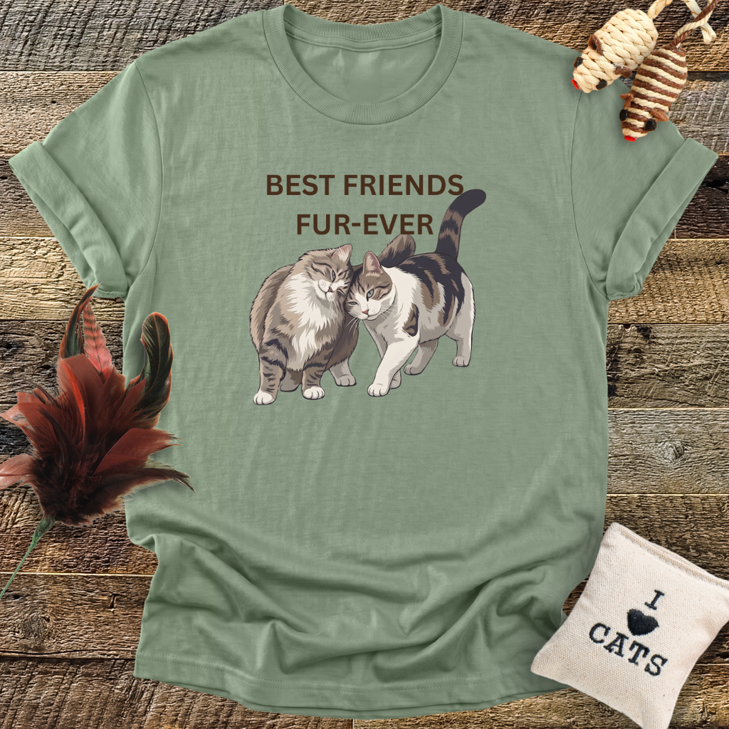 Best Friends Fur-ever (Cats) T-Shirt
