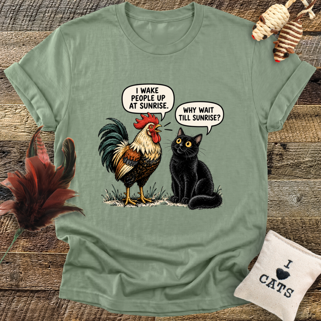 Wakeup Call (Cat) T-Shirt