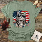 Patriotic Cat T-Shirt