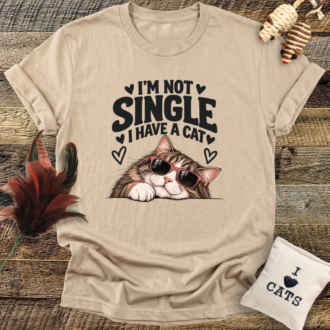 I'm Not Single (Cat) T-Shirt