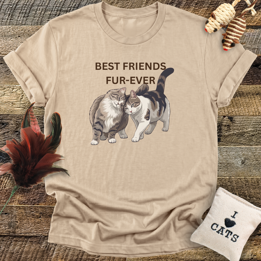 Best Friends Fur-ever (Cats) T-Shirt