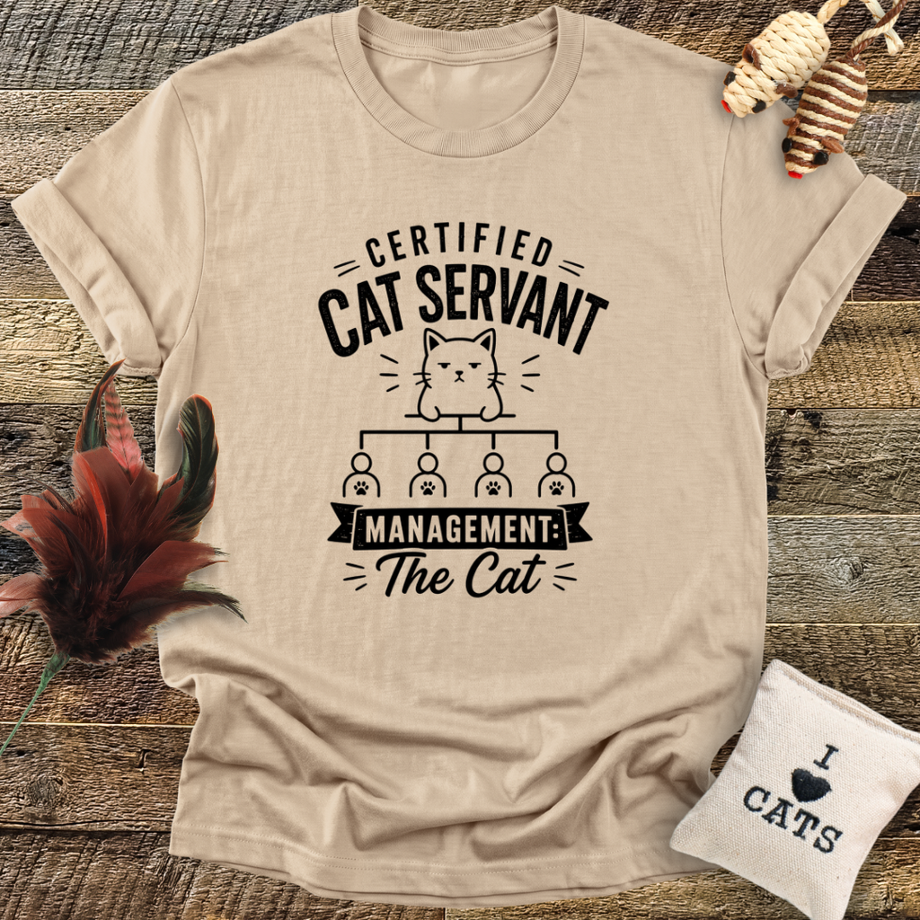 Certified Cat Servant, Management: The Cat T-Shirt