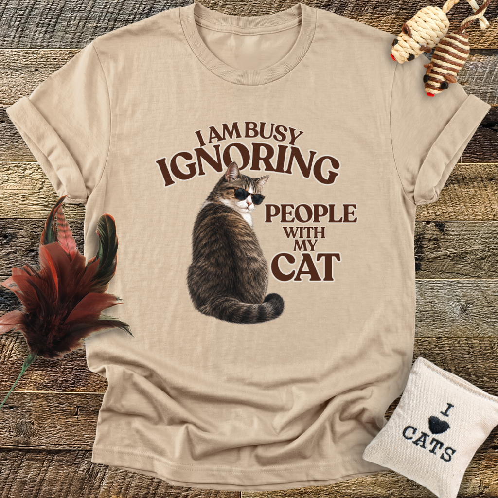 Ignoring People (Cats) T-Shirt
