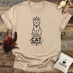 Certified Cat Servant With Crown T-Shirt