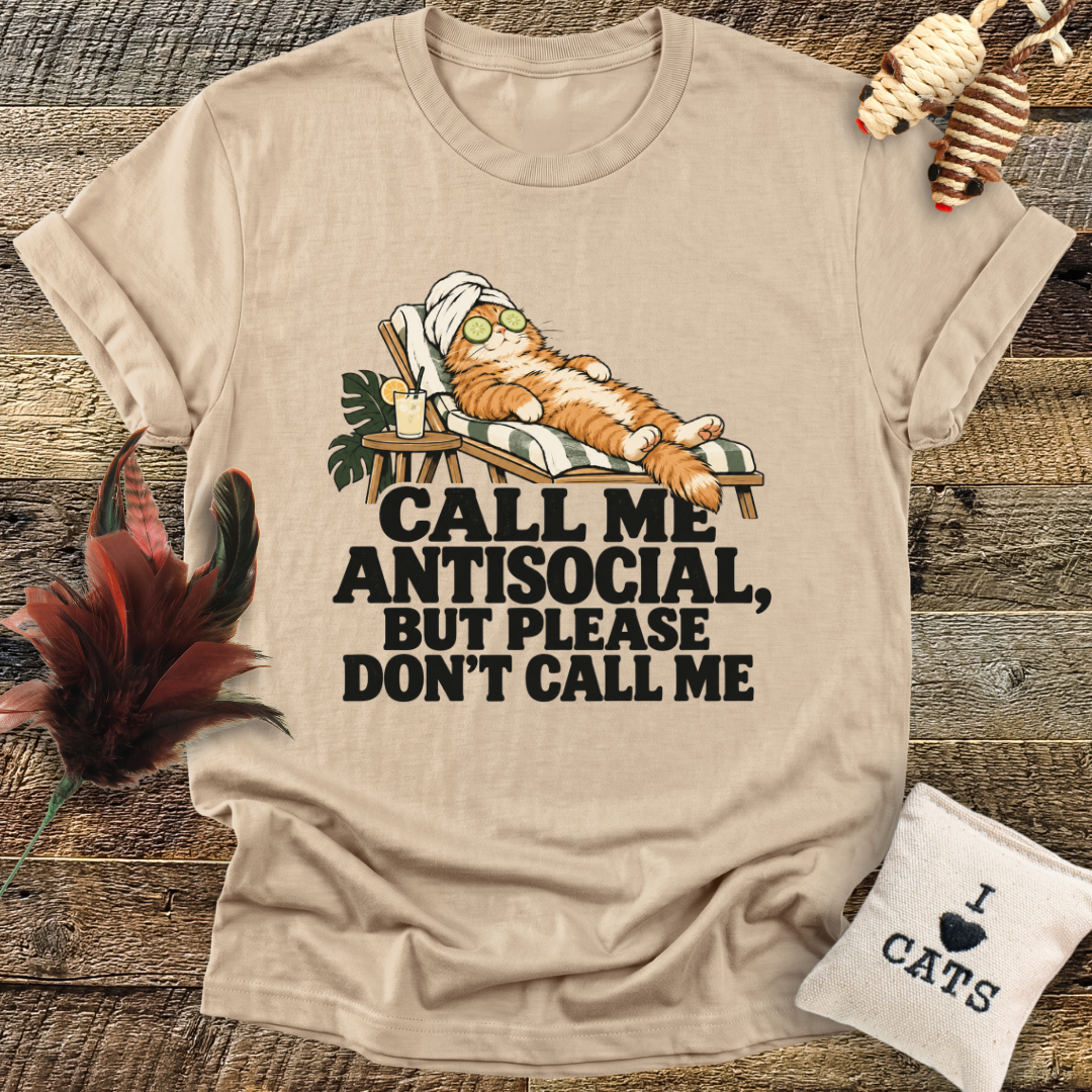 Call Me Antisocial T-Shirt